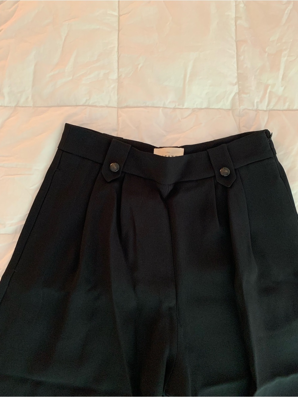 NWT Sezane Loulou Trousers - Black Size 4 (36 France) - Picture 7 of 10
